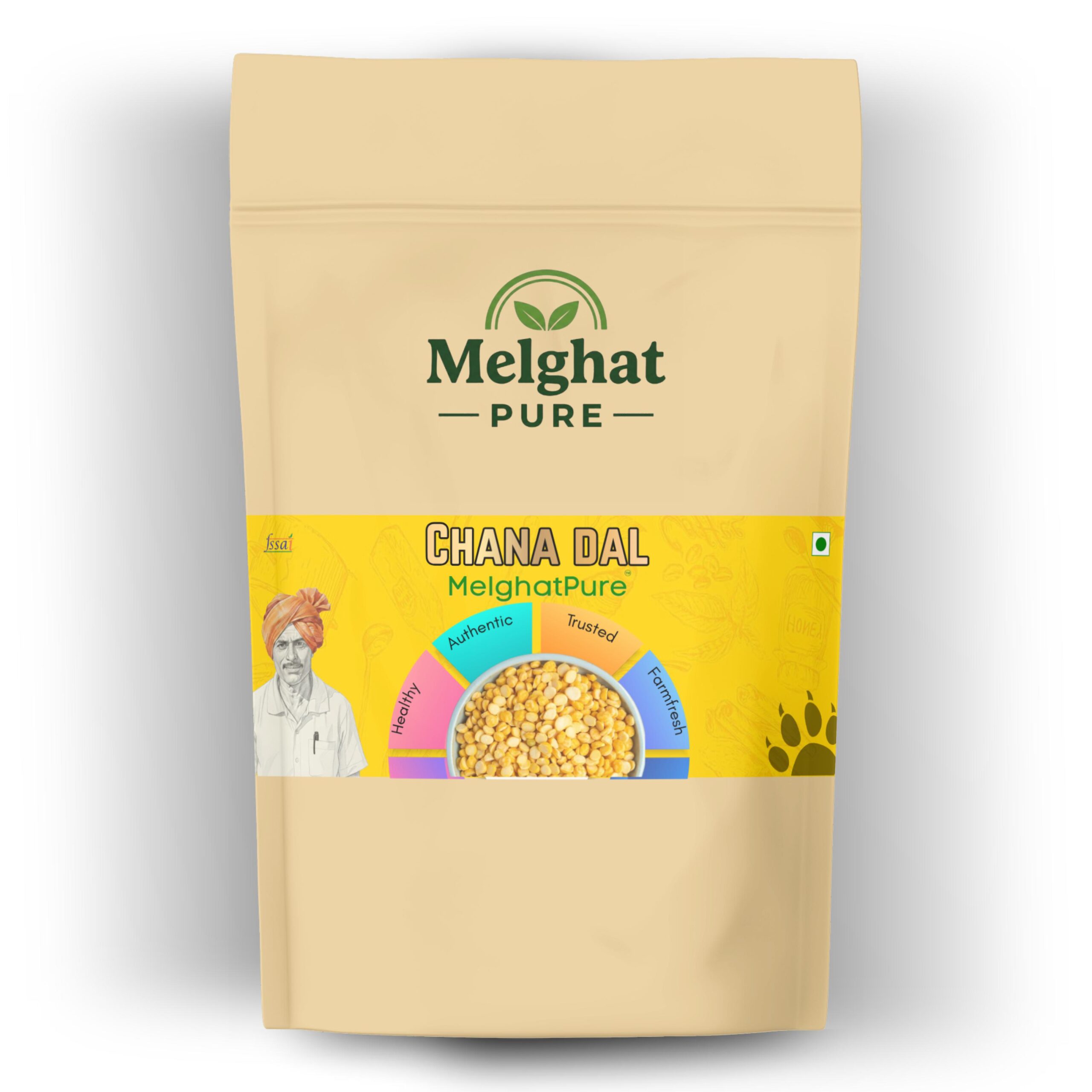 Melghat Pure Chana Dal – 500 g