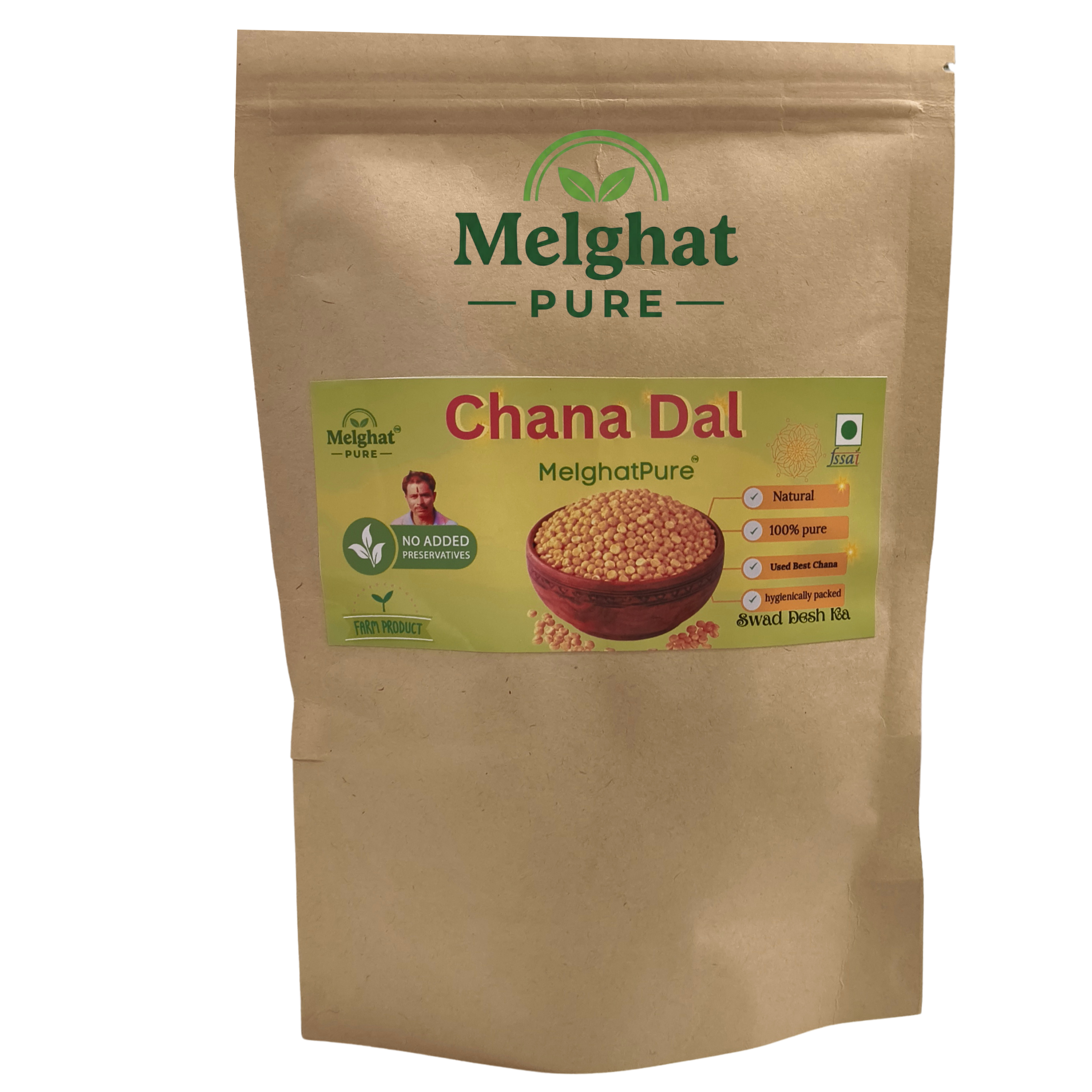 Melghat Pure Chana Dal – 500 g
