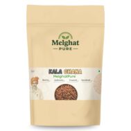 MELGHAT PURE Kala Chana 500gm | Natural Unpolished Desi Chana | Hygienically Packed Black Chana | Protein Rich Chickpeas | Whole Indian Lentils