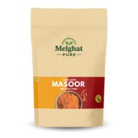 MELGHAT PURE Masoor Dal | Aromatic Red Lentils | Natural Taste and Smooth Texture | Perfect for Dals, Soups, and Home-Cooked Recipes | Maintains Natural Quality | Fresh and Wholesome - 500 Gm