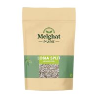 MELGHAT PURE Split Lobia | Aromatic Lentils for Everyday Use | Rich Natural Flavor and Smooth Texture | Ideal for Curries, Dals, and Traditional Meals | Fresh and Versatile - 1000 Gm