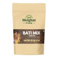 MELGHAT PURE Bati Mix | Ready-To-Cook Mix for Traditional Meals | Rich Texture and Consistent Taste | Ideal for Festive Dishes and Home Cooking | Easy and Convenient to Prepare - 1000 Gm
