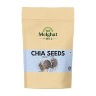 MELGHAT PURE Chia Seeds | Fresh and Natural Superfood | Ideal for Smoothies, Salads, and Baking | Nutritious and Versatile for Daily Meals | Maintains Natural Texture and Flavor - 1000 Gm